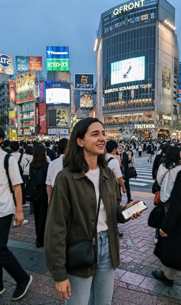 Shibuya Crossing view
